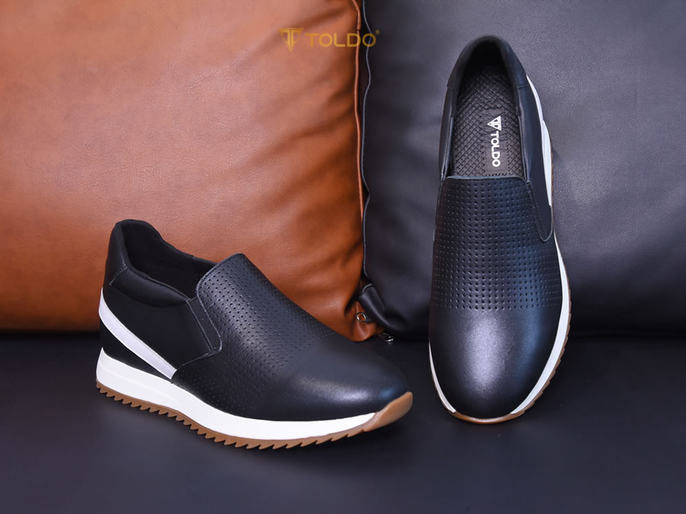 Giày tăng 8cm chiều cao da thật 2